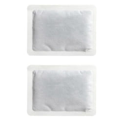 Lot de 2 Poches Chauffantes Instantanée Blanc
