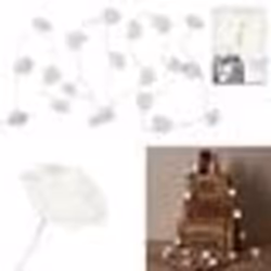 Guirlande Lumineuse 20 LED Rose 350cm Blanc