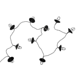 Guirlande Lumineuse 10 LED Lanterne 192cm Noir