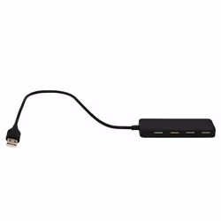 Hub Multiport USB 4 Ports 10cm Noir
