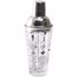 Shaker Cocktail Verre Recettes 450ml Transparent
