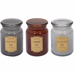 Lot de 3 bougies parfumées Apothicaire