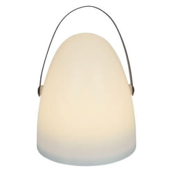 Lampe à Poser dExtérieur Poignée 30cm Blanc