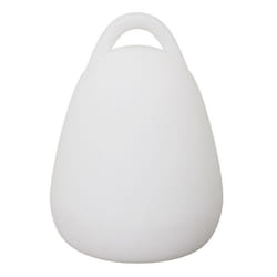 Lampe à Poser dExtérieur Télécommande 25cm Blanc