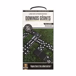 Jeu extérieur 28 dominos géants en plastique