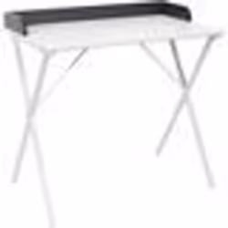 Bureau Design terrazzo 84cm Gris & Blanc - Paris Prix