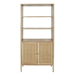 Buffet 2 Portes en Bois Bali 163cm Naturel