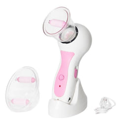 Ventouse Aspirante Palper-Rouler 23cm Blanc & Rose