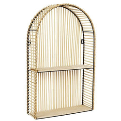 Étagère Murale Fenêtre Déco Java 61cm Beige
