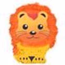 Pinata Déco Lion 40cm Jaune & Orange