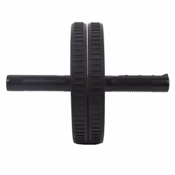 Roue à Abdominaux Sport 24cm Noir & Blanc