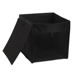 Panier à Linge Carré Pop Up 30cm Noir