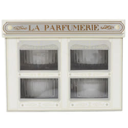 Coffret 4 Bougies Parfumées Parfumerie 35g Blanc