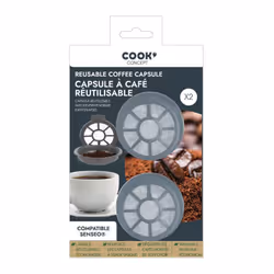 Description générale Adoptez ce filtre réutilisable pour préparer du café avec votre machine Senseo®. Pratique et facile à ne ...