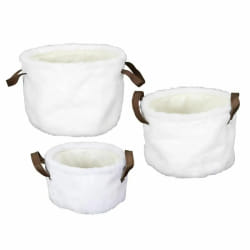 Paris Prix Lot de 3 Paniers Déco