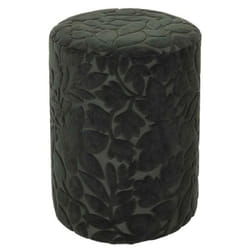 Pouf - Paris Prix - Black Forest - 36cm - Vert - 1 place - Design contemporain