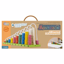 Boulier Je Comprends les Maths 30cm Multicolore
