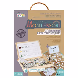 Tableau Éducatif Lettres Montessori 29cm Multicolore