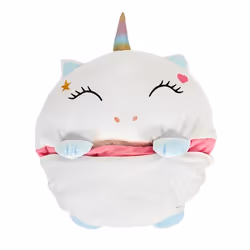 Sac de Couchage Convertible Licorne 50x130cm Blanc