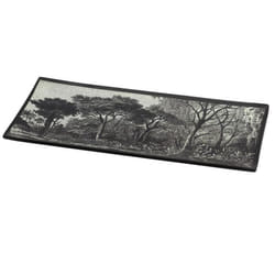 Vide-Poche en Verre Black Forest 21cm Noir