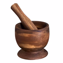 Mortier & Pilon Bois dAcacia 11cm Marron
