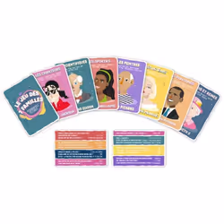Jeu des 7 Familles 60 Cartes 9cm Multicolore