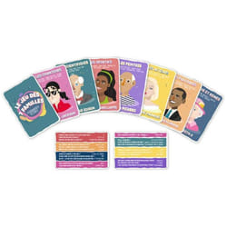 Jeu des 7 Familles 60 Cartes 9cm Multicolore