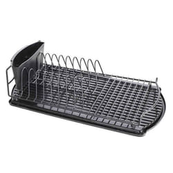 Égouttoir à Vaisselle Design Compact 47cm Noir