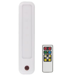Lampe Led & Télécommande Minuteur 21cm Blanc