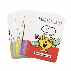 Jeu de 7 Familles Monsieur & Madame® 8cm Multicolore