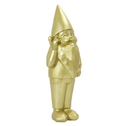 Statuette Design Nain de Jardin Star 33cm Or
