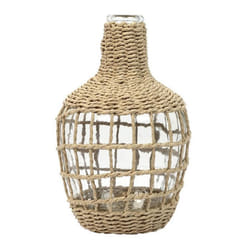 Vase Design Dame Jeanne Tressée 25cm Naturel