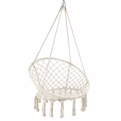 Balancelle Macramé Sumatra 120cm Beige