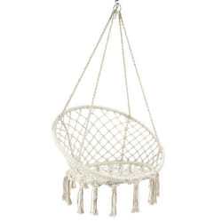 Balancelle Macramé Sumatra 120cm Beige