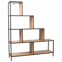 Etagère escalier 6 cases métal Edison