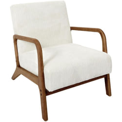 Fauteuil détente en velours côtelé Scott