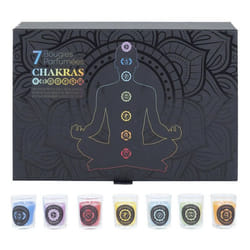 Coffret cadeau 7 bougies parfumées Chakra