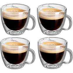 Tasses expresso - M12 - Verre - Colorées - Cylindrique - Compatible lave-vaisselle