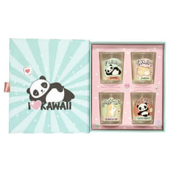 Bougie Parfumee X4 Coffret Kawaii