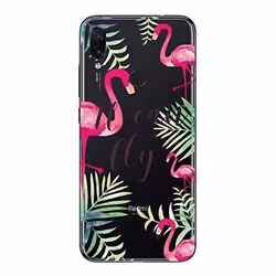 Coque - Xiaomi - Redmi Note 7 - Souple - Anti Choc - Flamant Rose