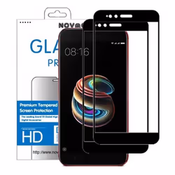 Film de protection décran - XIAOMI - Mi A1 - Pack de 2 - Verre trempé - Anti choc et anti UV