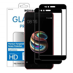Film de protection décran - XIAOMI - Mi A1 - Pack de 2 - Verre trempé - Anti choc et anti UV