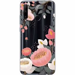 Coque - Huawei - Honor 20 Lite - Souple - Gel TPU - Fleur