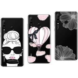 Coque - Huawei - P30 Lite - Souple - Gel TPU - Fantaisie (Pack de 3)
