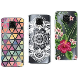 Coques - Xiaomi - Redmi Note 9S/Pro - Pack de 3 - Gel TPU Souple - Fantaisie