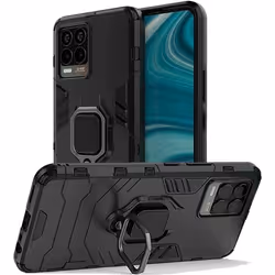Coque - Realme - 8 4G/Pro - Anti Choc - Bague Anneau - Support Pliable