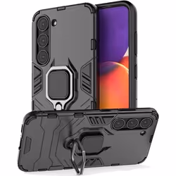 Compatible Samsung Galaxy S23 5G - Coque Résistante Anti Choc avec Anneau Bague Anti Chute-béquille [Novago]