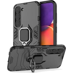 Compatible Samsung Galaxy S23 5G - Coque Résistante Anti Choc avec Anneau Bague Anti Chute-béquille [Novago]