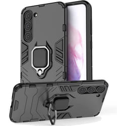 Compatible Samsung Galaxy S23 PLUS 5G(S23+ 5G) - Coque Résistante Anti Choc avec Anneau Bague Anti Chute-béquille [Novago]