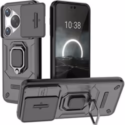 Coque de téléphone - Huawei - Pura 70 4G - Ultra Résistante - Support Magnétique - Design Élégant